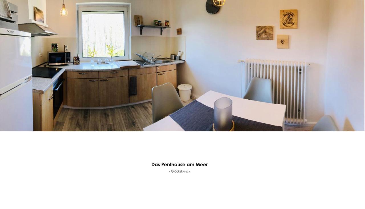 Das Penthouse Am Meer - Logenplatz An Der Foerde - Glücksburg Exterior foto