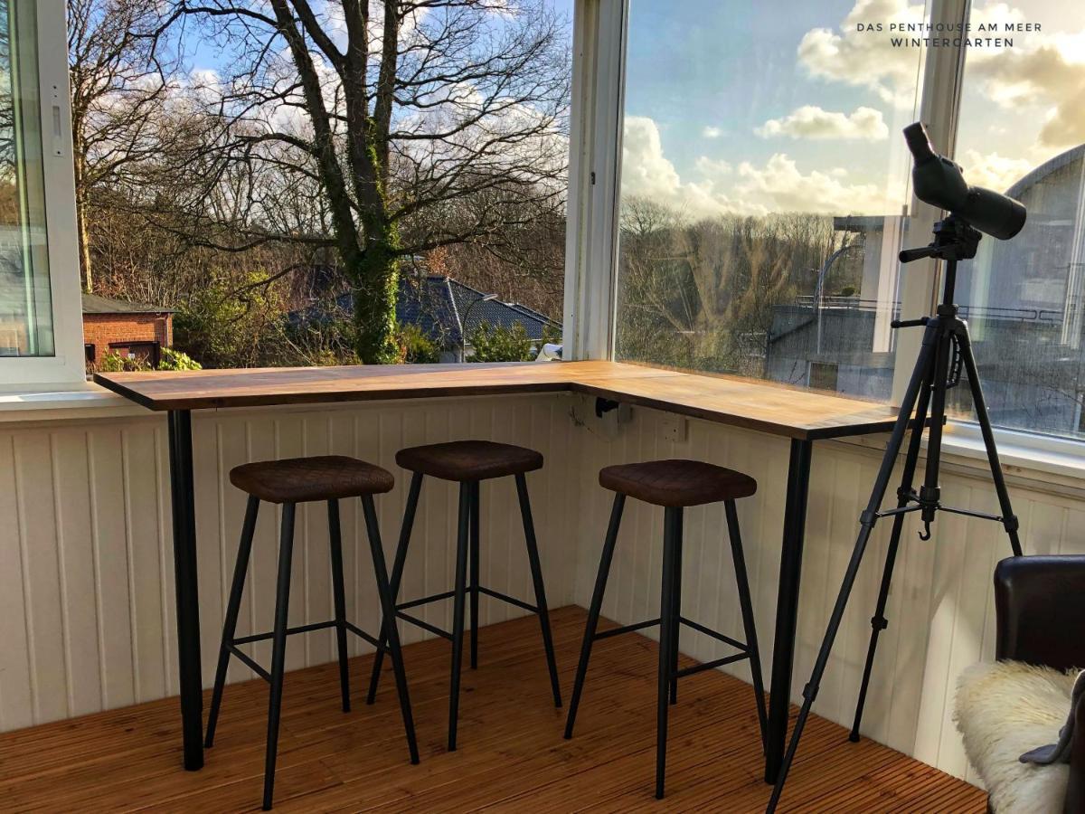 Das Penthouse Am Meer - Logenplatz An Der Foerde - Glücksburg Exterior foto