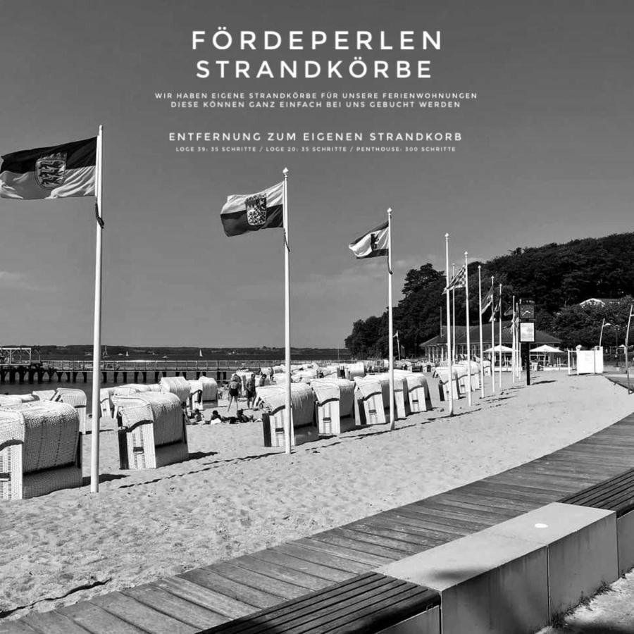 Das Penthouse Am Meer - Logenplatz An Der Foerde - Glücksburg Exterior foto