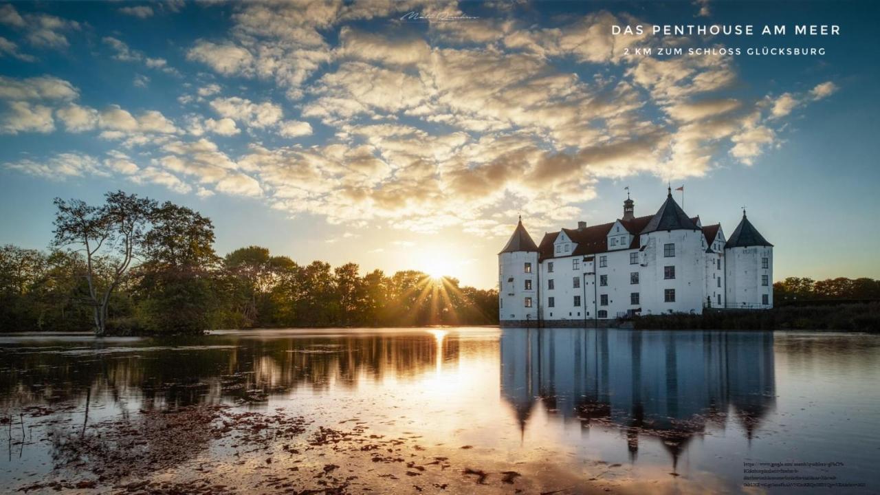Das Penthouse Am Meer - Logenplatz An Der Foerde - Glücksburg Exterior foto